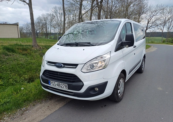 Ford Transit Custom cena 69900 przebieg: 153000, rok produkcji 2016 z Gostyń małe 137